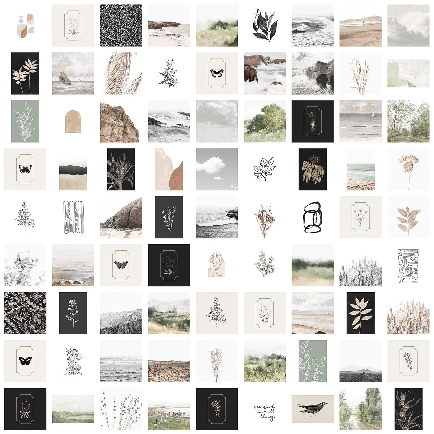 Customers Favorite Art Bundle 160+ High-Resolution Printable Images for Any Space