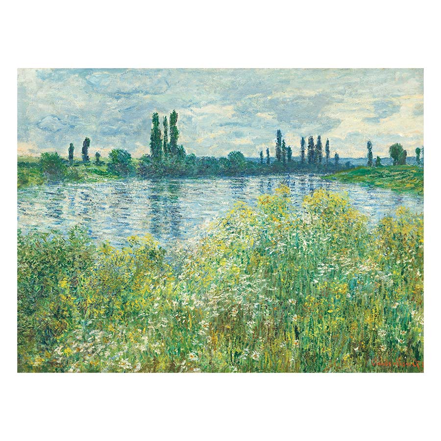 Banks of the Seine by Claude Monet