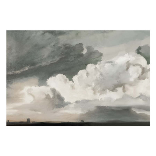 Clouds above Art Print