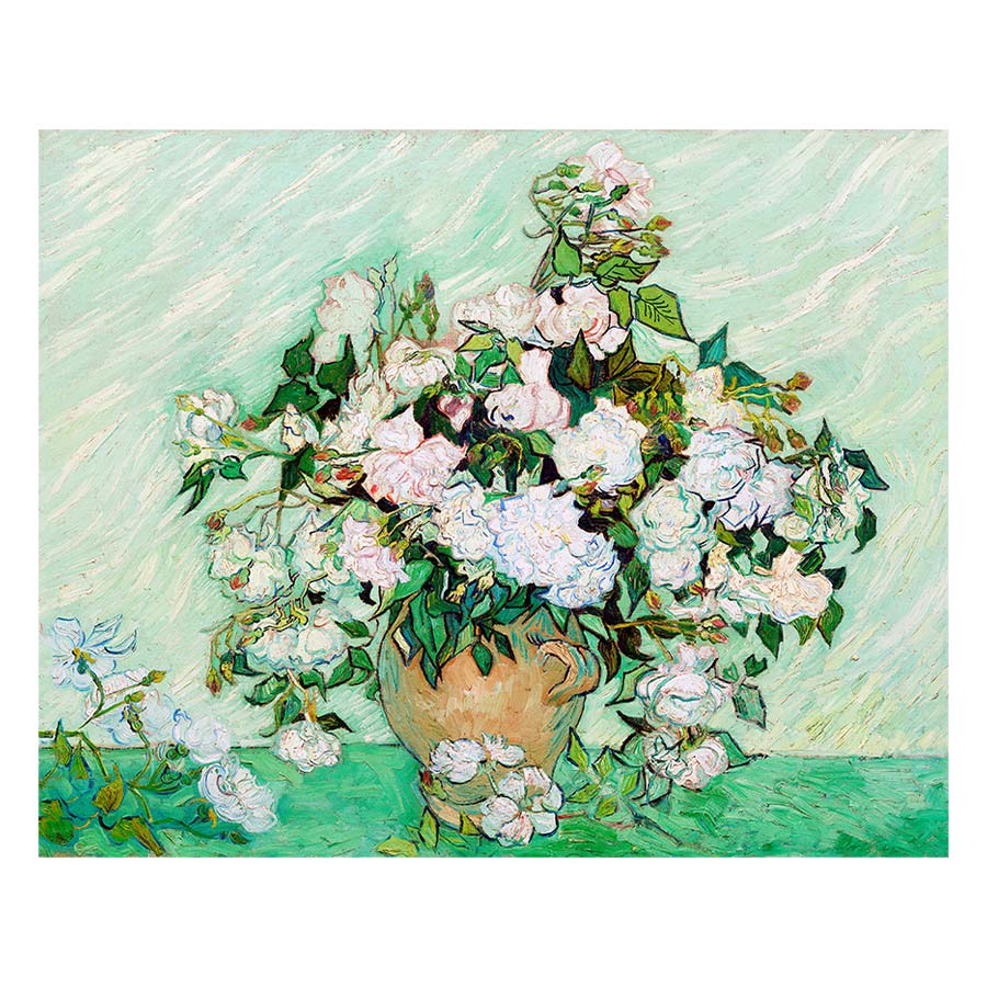 Vincent Van Gogh Roses Art Print
