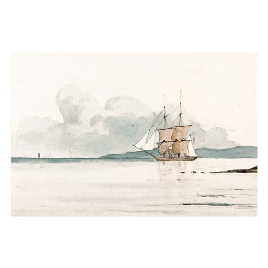 Watercolor Ship Art Print